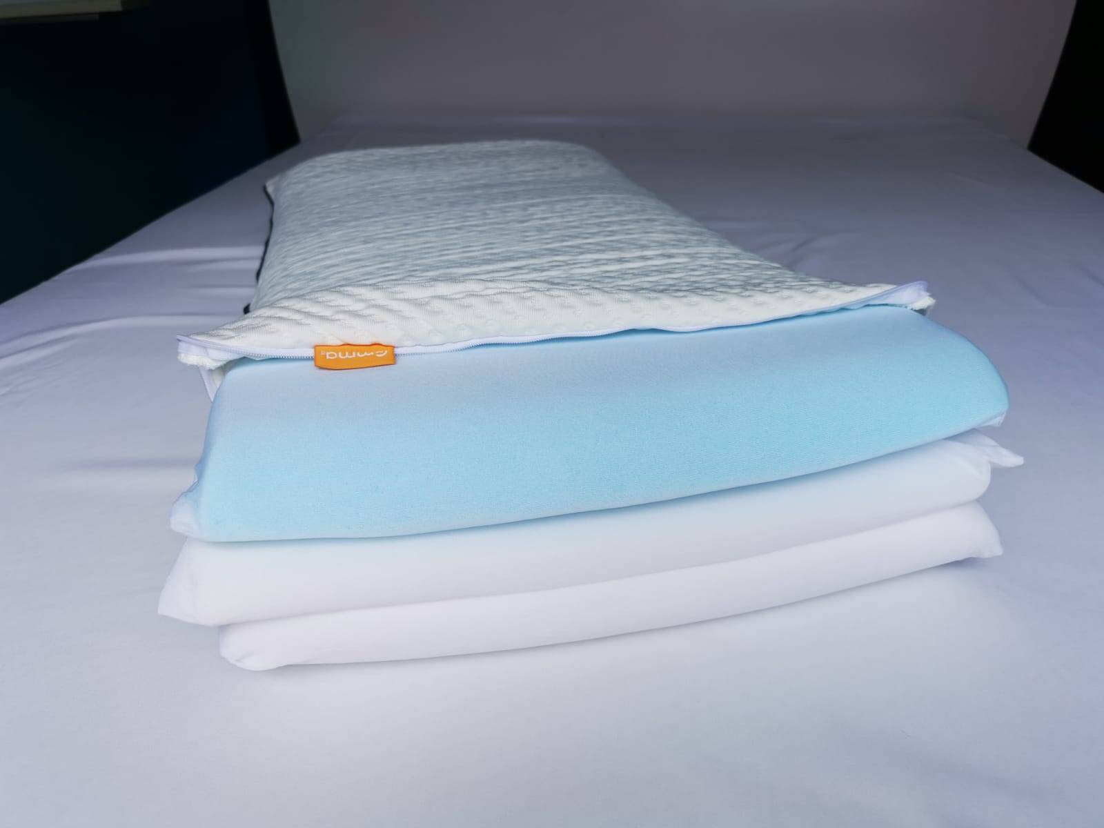 almohada emma memory foam ajustable